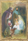 Virgen María Virgen Niño JESÚS Navidad Religión Vintage Tarjeta Postal CPSM #PBP715.ES - Vierge Marie & Madones