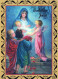 Vierge Marie Madone Bébé JÉSUS Noël Religion Vintage Carte Postale CPSM #PBP652.FR - Virgen Mary & Madonnas