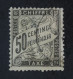 TAXE DUVAL YT N°20 50c Noir Oblitéré CàD - 1859-1959 Gebraucht