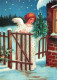 ANGELO Buon Anno Natale Vintage Cartolina CPSM #PAJ313.IT - Angeli