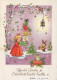 ANGELO Buon Anno Natale Vintage Cartolina CPSM #PAH991.IT - Engel