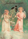 ANGELO Buon Anno Natale Vintage Cartolina CPSM #PAH924.IT - Angeli
