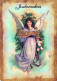 ANGELO Buon Anno Natale Vintage Cartolina CPSM #PAH364.IT - Angels