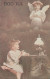 ANGELO Buon Anno Natale Vintage Cartolina CPSMPF #PAG734.IT - Anges