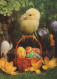 OSTERN HUHN EI Vintage Ansichtskarte Postkarte CPSM #PBP150.DE - Ostern