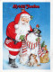 WEIHNACHTSMANN SANTA CLAUS Neujahr Weihnachten Vintage Ansichtskarte Postkarte CPSM #PBO076.DE - Santa Claus