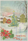 Neujahr Weihnachten Vintage Ansichtskarte Postkarte CPSM #PBN028.DE - Nouvel An