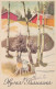 PASQUA CONIGLIO Vintage Cartolina CPA #PKE283.IT - Easter