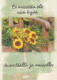 FIORI Vintage Cartolina CPSM #PBZ543.IT - Flowers