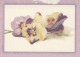 FIORI Vintage Cartolina CPSM #PBZ363.IT - Flowers