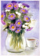 FIORI Vintage Cartolina CPSM #PBZ243.IT - Flowers