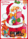 BABBO NATALE Buon Anno Natale Vintage Cartolina CPSM #PBL345.IT - Santa Claus