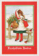 Buon Anno Natale BAMBINO Vintage Cartolina CPSM #PAY229.IT - Neujahr