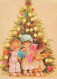 Buon Anno Natale BAMBINO Vintage Cartolina CPSM #PAY100.IT - Neujahr