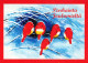 Buon Anno Natale Vintage Cartolina CPSM #PAW591.IT - Neujahr