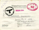 CARTE LETTRE 1941 KRIEGSGEFANGENENPOST PRISONNIERS DE GUERRES AVEC TAMPON WAFFEN SS (armée SS ) SIN LE NOBLE - Weltkrieg 1939-45