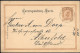 Austria Böhmen Mähren Mährisch Schönberg Postal Stationery Card Mailed 1891 - Brieven En Documenten