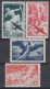 TIMBRE FRANCE POSTE AERIENNE MYTHOLOGIE N° 16/19 NEUFS ** GOMME SANS CHARNIERE - 1927-1959 Neufs