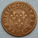 France • Double Tournois 1599 • Henri IV • Dy# 1273 CGKL# 222 Type B2 • [24-670] - 1589-1610 Henry IV The Great