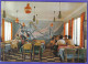 Carte Postale 34. Marseillan  Camping Nouvelle-Floride  Salle De Restaurant   Très Beau Plan - Marseillan