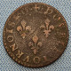 France • Double Tournois 1615 • R1 • Louis XIII • Amiens Type 2 • TB •  Dy# 1358 CGKL# 264 • [24-671] - 1610-1643 Luigi XIII Il Giusto