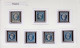N°14, Jolie Collection Napoléon 20c Bleu, De Bonnes Variétés Et Nuances - 1853-1860 Napoléon III