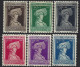 Luxembourg Yv 288/93,Caritas 1936. 6 Valeurs Tous ** /mnh - Nuovi