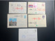 1980 MOSCOW SUMMER OLYMPICS  TORCH RELAY ROMANIA 35 RARE COVERS WITH CANCELATIONS - Estate 1980: Mosca