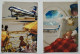 Polish Airlines 7 POSTCARD LOT GRAPHIC EDITING BY JANUSZ GRABIANSKI - Polen