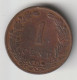 NEDERLAND 1906: 1 Cent, KM 132 - 1 Centavos