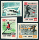 Albania 706-709,709A Imperf,MNH.Michel 798-801,Bl.21. Olympics Innsbruck-1964. - Albanie