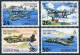 Gibraltar 755-758,759 Sheet, Hinged. Mi 822-825,Bl.33. Royal Air Force-80, 1998. - Gibraltar