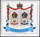 Gibraltar 338-339,339a,MNH.Mi 316-317,Bl.3. Reign Of QE II,25,1977.Arms-Dolphins - Gibilterra