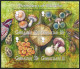 Gibraltar 950-953,953a Sheet,MNH. Mushrooms,2003. - Gibraltar