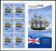 Gibraltar 1128-1133 Sheets, MNH. Admiral Horatio Nelson, 2008. Ships. - Gibraltar