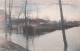 HAM - HAMME -  Inondations De Mars 1906 Overstromingen Van Maart 1906 La Chaussee Vers Drij Goten  - Hamme