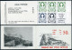 Gibraltar 407a,407b Five Booklets,MNH.Mi 423-425 MH 4-5 Queen Elizabeth II,1981. - Gibraltar