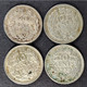 Pays Bas / Netherlands,  (Lot  4 X) 10 Cents, Wilhelmina, Argent (Silver), KM#1634 - 10 Cent