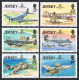 Jersey 634-639, 639a, MNH. Mi 615-620, Bl.7. Royal Air Force, 75th Ann. 1993. - Jersey