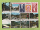 CP MULTIVUES EN PARCOURANT LES VALLEES D'ANDORRE - BLASON - TIMBRES HOMMAGE AU GENERAL DE GAULLE - - Andorra