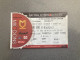 Milton Keynes Dons V Blackpool 2005-06 Match Ticket - Tickets D'entrée