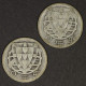 Portugal, Lot (2) 2.5 Escudos, 1944 & 1946, Argent (Silver), KM#580, Gomes#R30 - Portugal