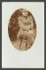 Woman In Uniform With ROYAL ARTILLERY Officer's Collar UBIQUE Badge - Real Photo (RPPC) - Uniformes