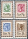 Malta 653-636,656a,  MNH. Michel 719-722, Bl.8. Malta Post Office-100, 1985. - Malte