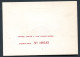 RC 27469 MAROC N° 491 / 493 FAUNE CRUSTACÉS ENCART 1er JOUR TIRAGE 200 Ex SIGNÉ JEAN DANDINE - Marruecos (1956-...)