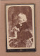 Ancienne Photographie CDV XIXe A. Zagel Paris Rue De Rivoli Petite Fille Sur Vélo Tricycle En Forme De Cheval En Bois - Old (before 1900)