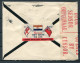 1942 South Africa Cape Town Censor Cover "Royal Navy, Merchant Navy" Patriotic Label (reverse) - New Westminster, Canada - Covers & Documents
