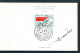 RC 27472 MAROC N° 498 ANNIVERSAIRE DE L'INDEPENDANCE ENCART 1er JOUR TIRAGE 200 Ex SIGNÉ JEAN DANDINE - Maroc (1956-...)