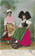 CPA Elsässer Tracht, Costume Alsacien - Hübsche Prägekarte, Jolie Carte En Relief, Circulé 1906 - Kostums