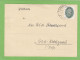 DIE POLIZEIVERWALTUNG/DER BÜGERMEISTER AUS HERRTSTEIN.POSTKARTE NACH BAD KREUZNACH,1931. - Servizio